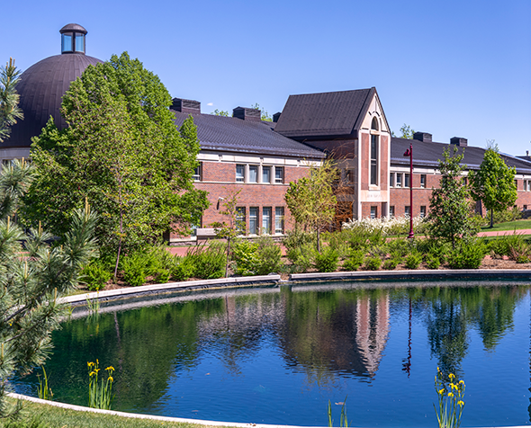 Olin Hall, home to the Department of Chemistry and Biochemistry